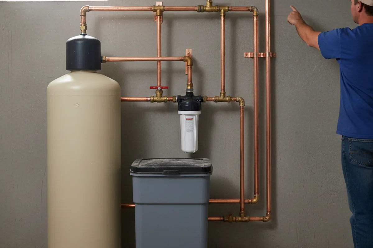 Whole-house water treatment system installed in Choctaw